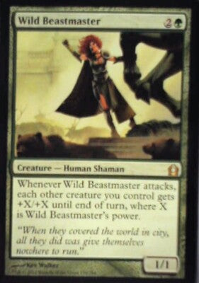 Wild Beastmaster - Return to Ravnica: #139, Magic: The Gathering Nm R122
