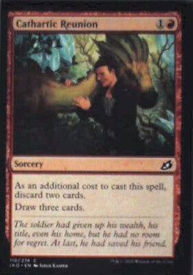 Cathartic Reunion - Ikoria: Lair of Behemoths: #110, MTG Nm R184