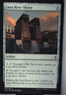 Luxa River Shrine - Amonkhet: #232, Magic: The Gathering Nm R143