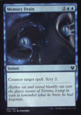 Memory Drain - Theros Beyond Death: #54, Magic: The Gathering Nm R245