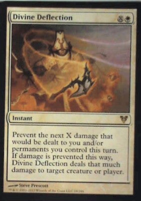 Divine Deflection - Avacyn Restored: #18, Magic: The Gathering Nm R130