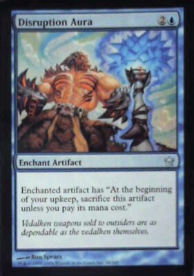 Disruption Aura - Fifth Dawn: #28, Magic: The Gathering Nm R124