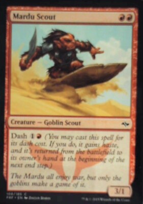Mardu Scout - Fate Reforged: #108, Magic: The Gathering Nm R242