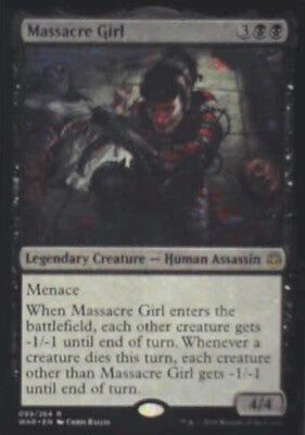 Massacre Girl - War of the Spark: #99, Magic: The Gathering Nm R239
