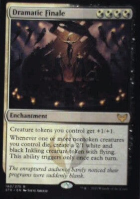 Dramatic Finale - Strixhaven: School of Mages: #180, MTG Nm R130