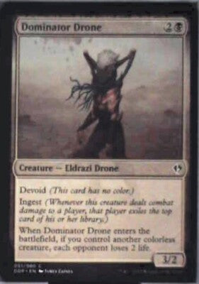 Dominator Drone - Duel Decks: Zendikar vs. Eldrazi: #51, MTG Nm R201