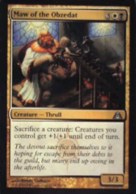 Maw of the Obzedat - Dragon's Maze: #83, Magic: The Gathering Nm R146