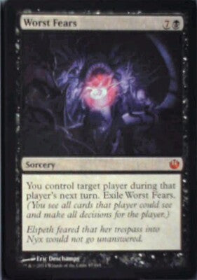 Worst Fears - Journey Into Nyx: #87, Magic: The Gathering Nm R236