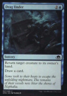 Drag Under - Eldritch Moon: #57, Magic: The Gathering Nm R130