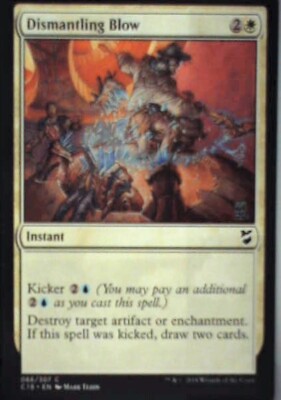 Dismantling Blow - Commander 2018: #66, Magic: The Gathering Nm R154