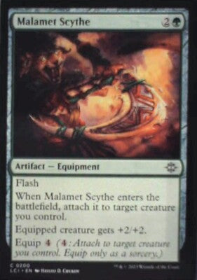 Malamet Scythe - The Lost Caverns of Ixalan: #200, Magic: The Gathering Nm R183