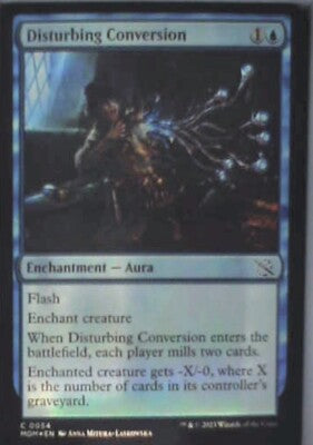 Disturbing Conversion - March of the Machine: #54, MTG - Foil Nm R248