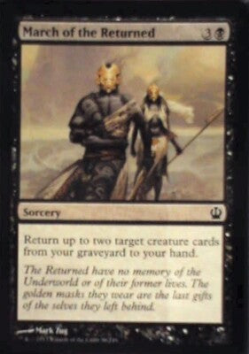 March of the Returned - Theros: #96, Magic: The Gathering Nm R105