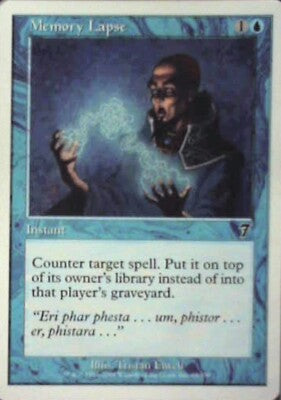 Memory Lapse - 7th Edition: #88, Magic: The Gathering Nm R41
