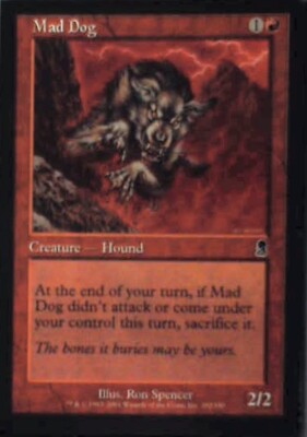 Mad Dog - Odyssey: #202, Magic: The Gathering Nm R155