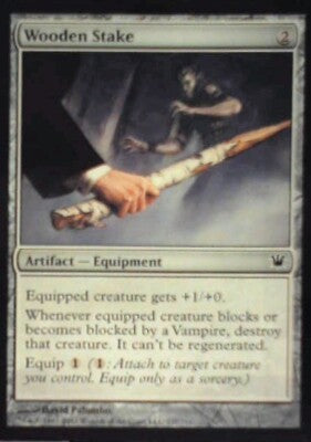 Wooden Stake - Innistrad: #237, Magic: The Gathering Nm R162