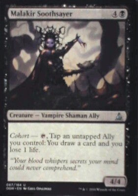 Malakir Soothsayer - Oath of the Gatewatch: #87, Magic: The Gathering Nm R156