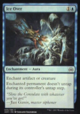 Ice Over - Aether Revolt: #35, Magic: The Gathering Nm R204