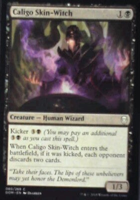 Caligo Skin-Witch - Dominaria: #80, Magic: The Gathering Nm R142