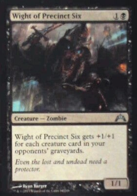Wight of Precinct Six - Gatecrash: #84, Magic: The Gathering Nm R235