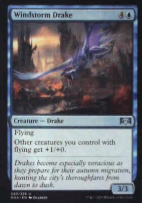 Windstorm Drake - Ravnica Allegiance: #60, Magic: The Gathering Nm R49