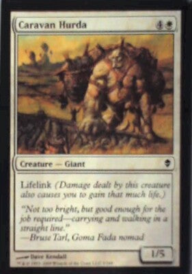 Caravan Hurda - Zendikar: #5, Magic: The Gathering Nm R194