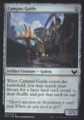 Campus Guide - Strixhaven: School of Mages: #252, Magic: The Gathering Nm R86