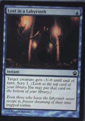 Lost in a Labyrinth - Theros: #52, Magic: The Gathering Nm C338