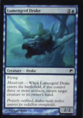 Lumengrid Drake - Scars of Mirrodin: #36, Magic: The Gathering Nm R149