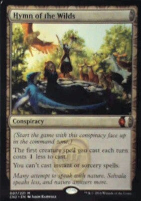 Hymn of the Wilds - Conspiracy: Take the Crown: #7, Magic: The Gathering Nm R206