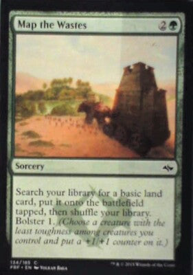 Map the Wastes - Fate Reforged: #134, Magic: The Gathering Nm R192