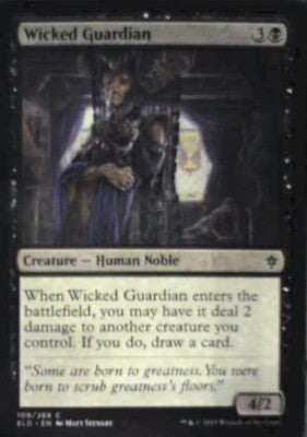 Wicked Guardian - Throne of Eldraine: #109, Magic: The Gathering Nm R92