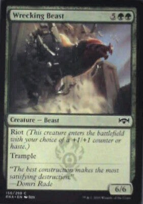 Wrecking Beast - Ravnica Allegiance: #150, Magic: The Gathering Nm R116