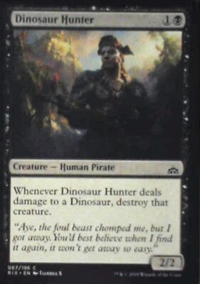 Dinosaur Hunter - Rivals of Ixalan: #67, Magic: The Gathering Nm R231