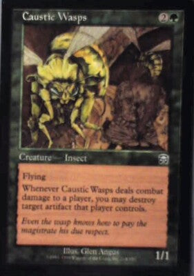 Caustic Wasps - Mercadian Masques: #234, Magic: The Gathering Lp R209