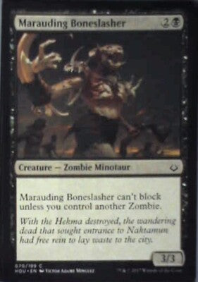 Marauding Boneslasher - Hour of Devastation: #70, Magic: The Gathering Nm R213