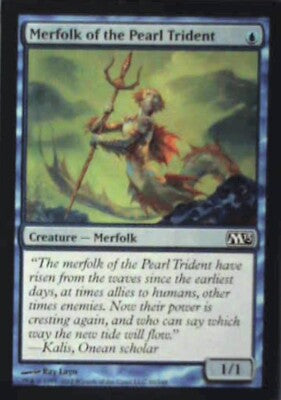 Merfolk of the Pearl Trident - Magic 2013 (M13): #60, MTG Nm R48