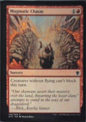 Magmatic Chasm - Dragons of Tarkir: #148, Magic: The Gathering Nm R213