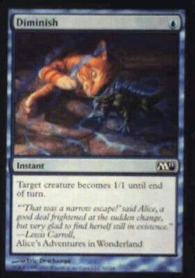 Diminish - Magic 2011 (M11): #52, Magic: The Gathering Nm R204