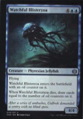 Watchful Blisterzoa - Phyrexia: All Will Be One: #78, MTG Nm R183