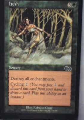 Hush - Urza's Saga: #266, Magic: The Gathering Nm R110