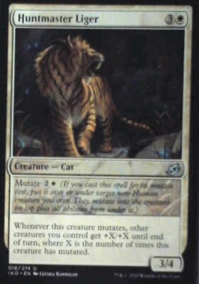 Huntmaster Liger - Ikoria: Lair of Behemoths: #16, Magic: The Gathering Nm R213