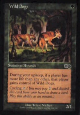 Wild Dogs - Urza's Saga: #284, Magic: The Gathering Nm R110
