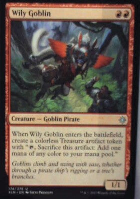 Wily Goblin - Ixalan: #174, Magic: The Gathering Nm R60