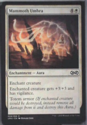 Mammoth Umbra - Ultimate Masters: #24, Magic: The Gathering Nm R176
