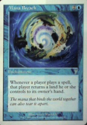 Mana Breach - 7th Edition: #85, Magic: The Gathering Lp R36