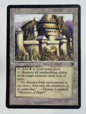 Hammerheim Legends LP Light Play MTG Magic The Gathering