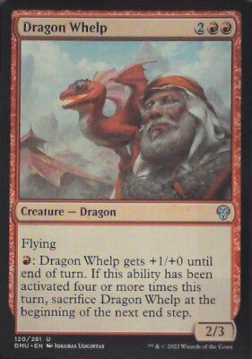 Dragon Whelp - Dominaria United: #120, Magic: The Gathering Nm R130