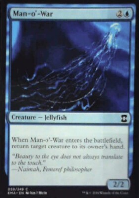 Man-o'-War - Eternal Masters: #59, Magic: The Gathering Nm R228