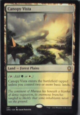Canopy Vista - Commander: Dominaria United: #201, Magic: The Gathering Nm R237
